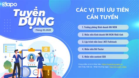 Các Vị Trí Tuyển Dụng Ưu Tiên .